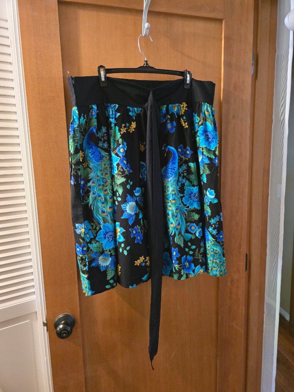 Vibrant Heart by Haute Peacock Swing Skirt